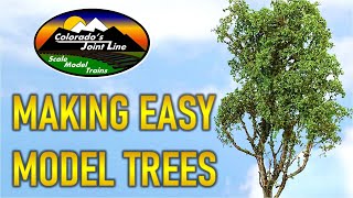 How to Make Easy Super Realistic Trees for Model Train Layouts, Wargamming, & Dioramas