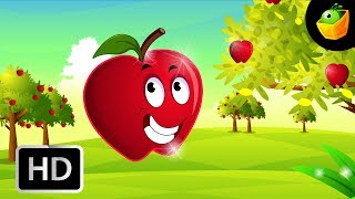 If I Were An Apple - English Nursery Rhymes - Cartoon/Animated Rhymes For Kids