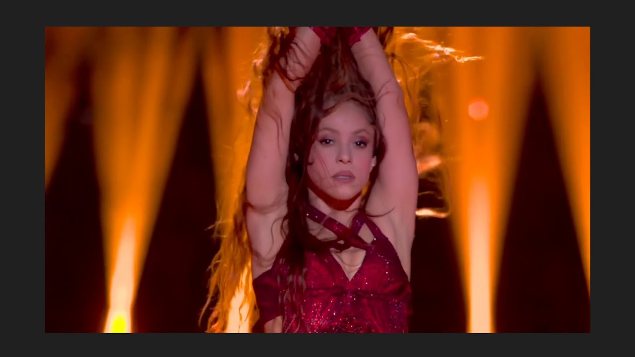 Shakira BadBunny SuperBowlLIV. Shakira & Bad