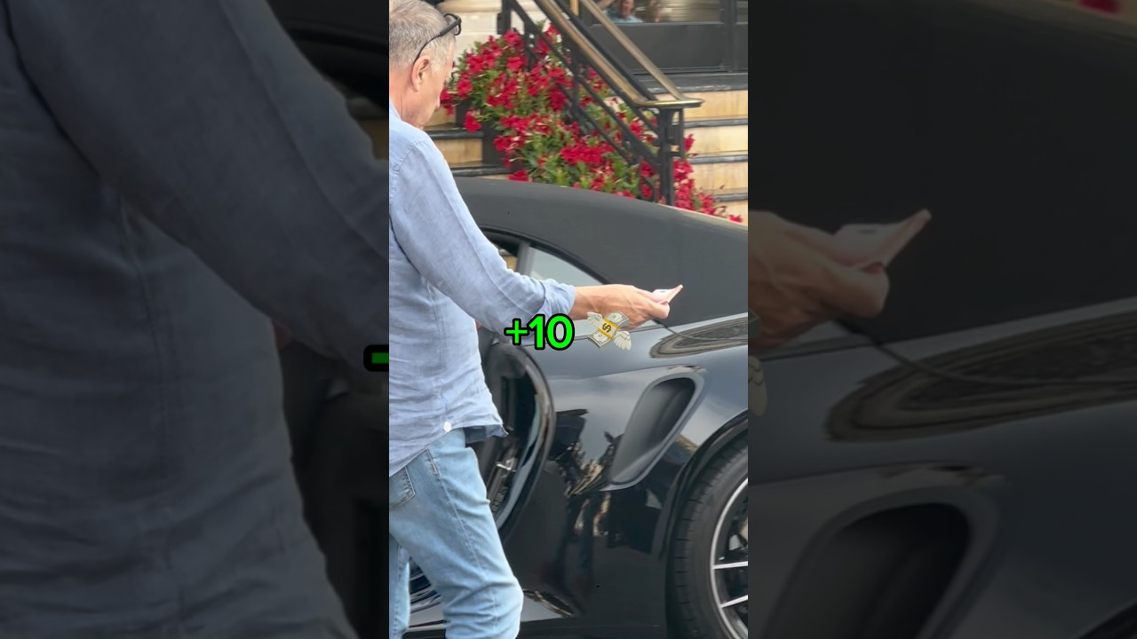 Millionaire Tips in Monaco to Park Supercar 