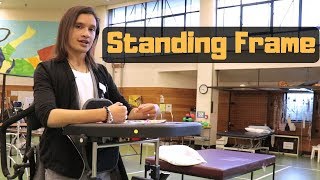 TETRAPLEGIC USING A STANDING FRAME - Wheelie Good Tips Episode #23