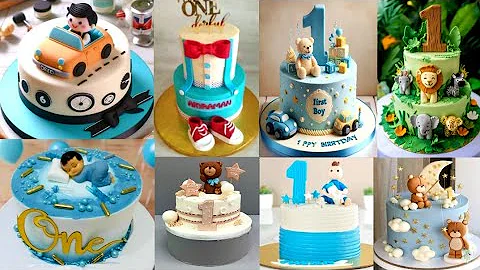 50+ First Birthday Cake Ideas for baby boy 2025 || Baby boy first birthday cakes ||
