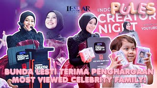 PULES : LESLAR ENTERTAINMENT MENANG NOMINASI MOST VIEWED CELEBRITY DI INDONESIA CREATOR NIGHT 2025!
