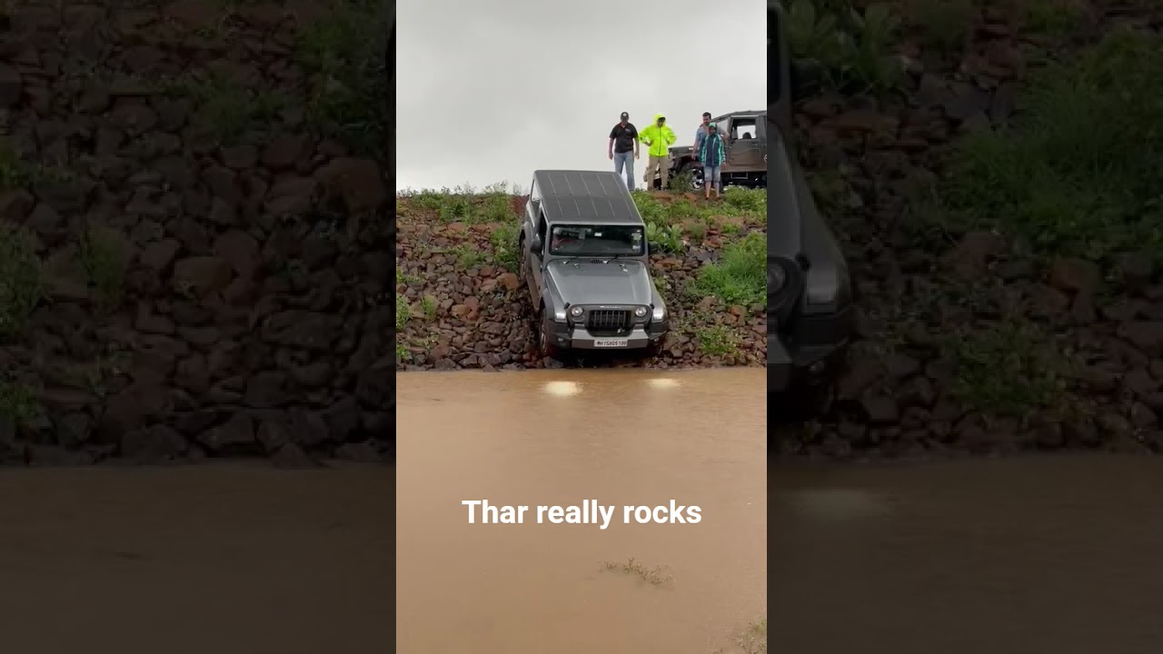 "Mahindra Thar – built for those who choose adventure over comfort.