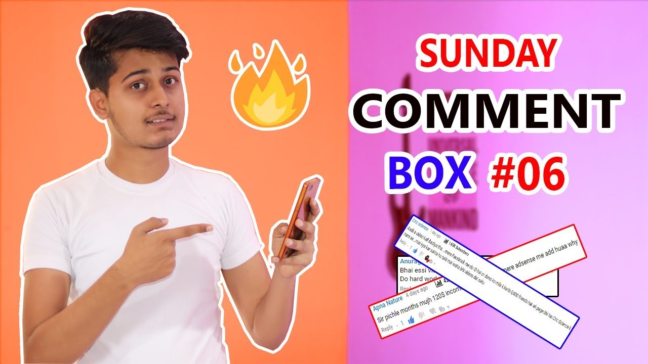 Sunday Comment Box #06 🔥 WhatsApps No Le Lo.... | Aadi Singh - YouTube