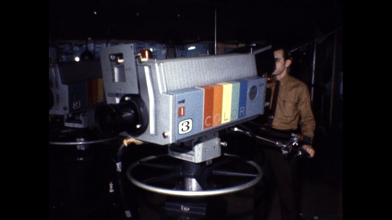 1968 KCRA TV, Nixon-Humphrey Election Central, Sacramento CA