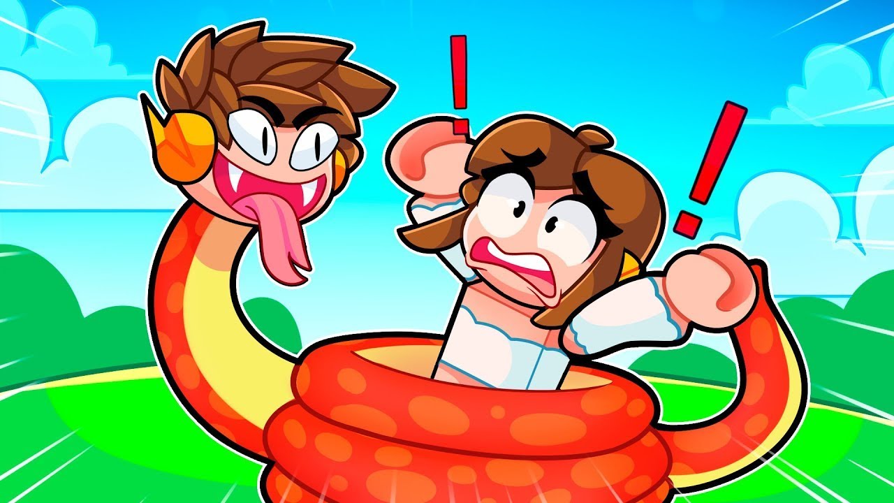NÃO SEJA PEGO PELA COBRA no Roblox - FILME