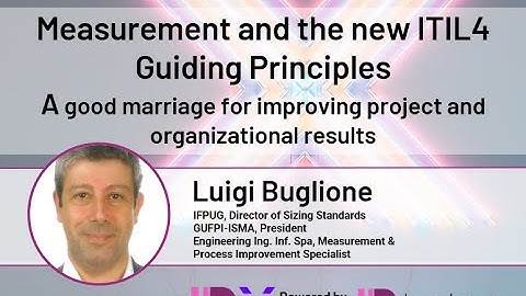 Measurement and the new ITIL4 Guiding Principles