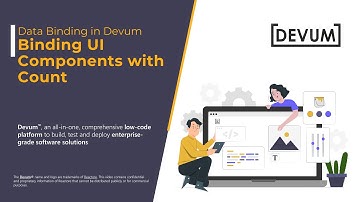Data Binding in Devum #4 | Bind UI Components with Count from Forms and Datasets