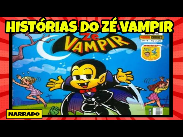Hq Turma Da Mônica Com Figura Zé Vampir Edição Colecionador