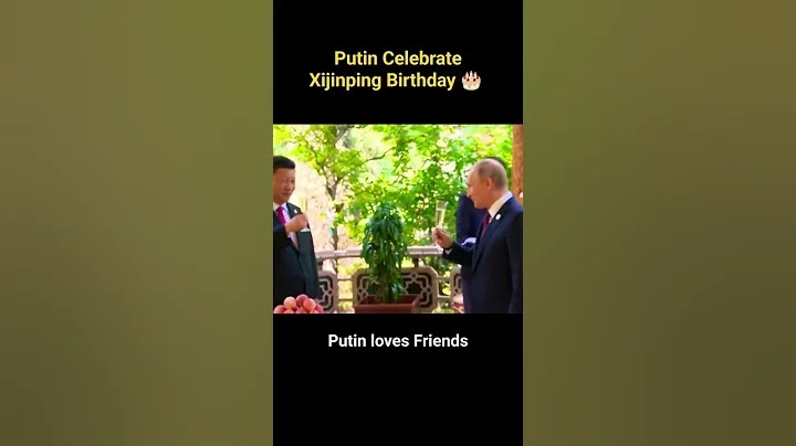 Putin Celebrate Xijinping's Birthday #moscow #putin #russia #biden #mrputin #saudiarabia #usa