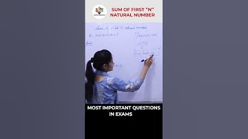 Sum of First "N" Natural Numbers 🔥🧐#shorts #maths #tipsandtricks #youtubeshorts #viral