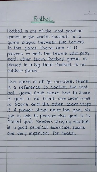 short-essay-on-football-game-in-english-footballgame-essaywriting