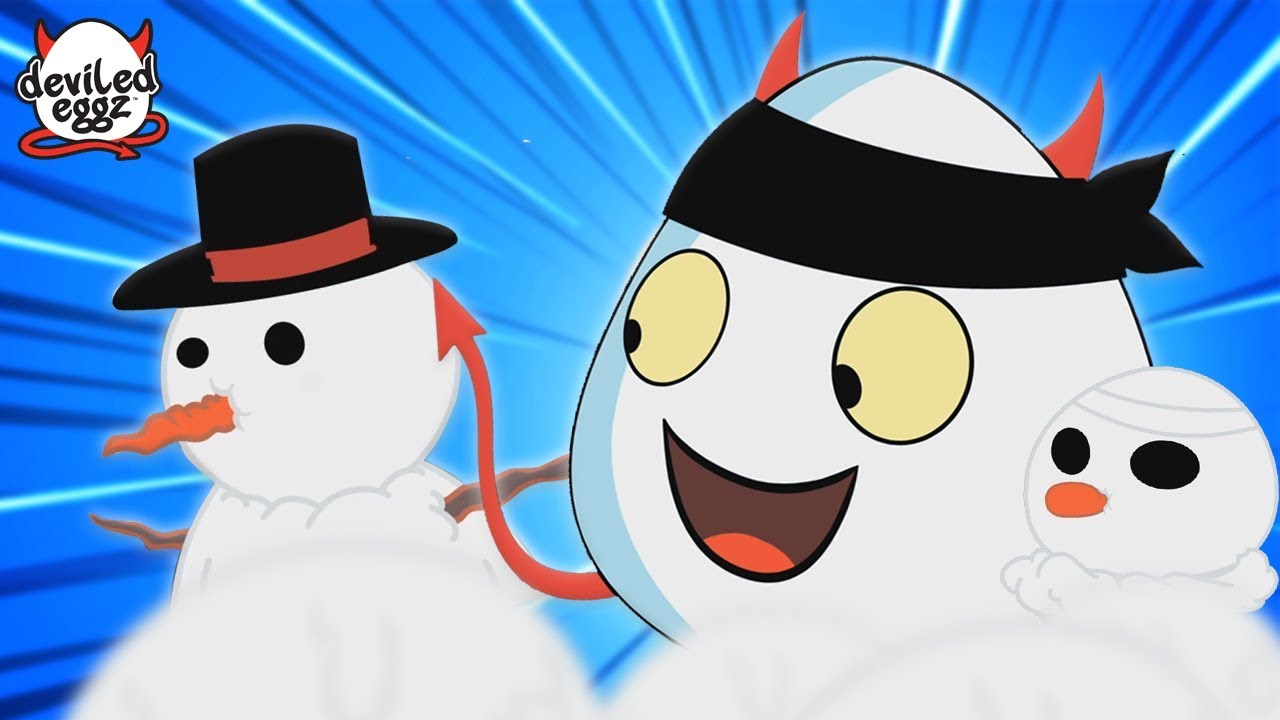 Ice Ice Eggzy | Deviled Eggz Cartoon | Fun Videos For Kids