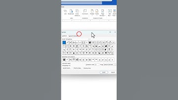 How to add symbol in ms word
