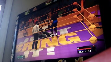 Def Jam 2K17 - Slick Rick vs Bo - The Limit - Hideo Itami Attacks