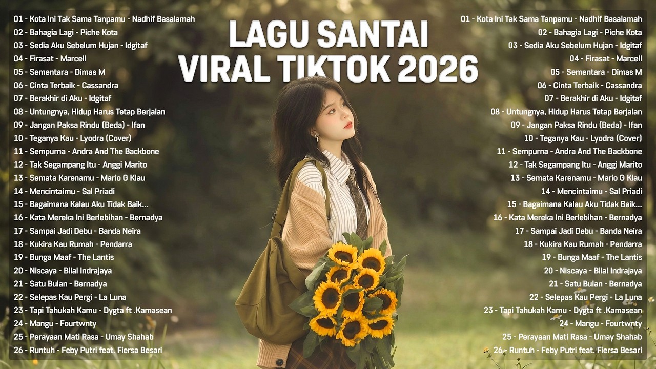 Kota Ini Tak Sama Tanpamu - Nadhif Basalamah — Lagu Santai Viral Tiktok 2026 | Lagu Terbaru 2026