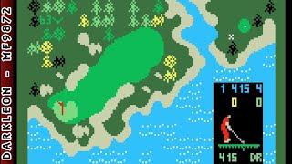 Intellivision - Chip Shot Super Pro Golf © 1987 Realtime Associates - Gameplay screenshot 5