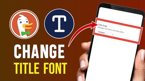 How to Change Title Font on Duckduckgo for Beginners (2025) || Tech Insights