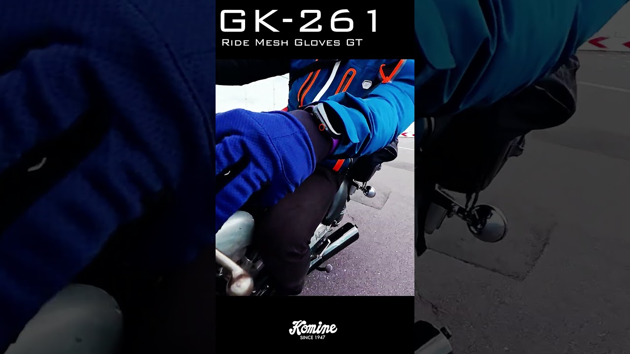 コミネ公式】GK-261 ライドメッシュグローブ GT | KOMINE | KOMINE