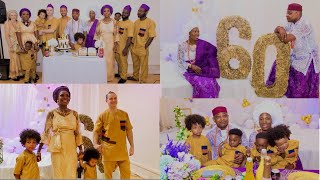 Emotional 60th SURPRISE BIRTHDAY | He couldn’t believe it 😂 | Nigerian Party