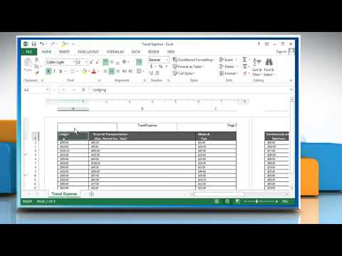 Video: Hvordan sletter jeg en header i Excel?
