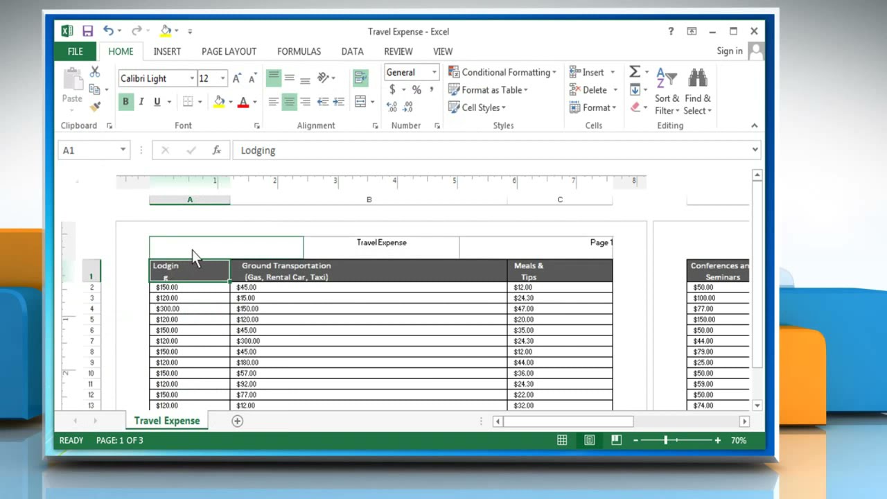 How to insert Header and Footer in Excel Tutorial YouTube