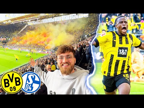 Borussia Dortmund vs. Schalke 04 - Revierderby Stadionvlog 🔥💥 | Moukoko rettet... | ViscaBarca