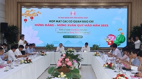 Họp mặt báo chí mừng Đảng – mừng Xuân Quý Mão năm 2023