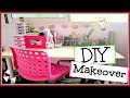 DIY Desk Makeover | Decor and organization!