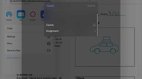 How to submit an assignment from Notability to Canvas | For Students