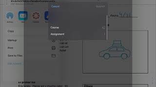 How to submit an assignment from Notability to Canvas | For Students