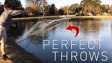 The BEST Way to Throw a Cast Net + SICK Underwater Footage