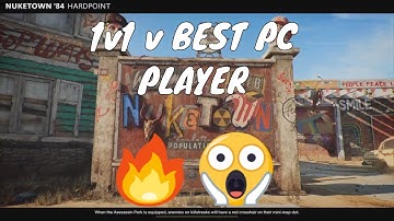 FIRST 1v1 IN CALL OF DUTY BLACK OPS COLD WAR ON NUKETOWN VS BEST PC PLAYER - PS5 GAMEPLAY