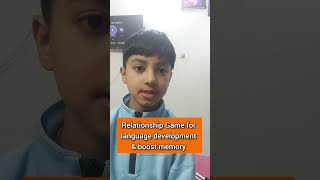 Relationship game #language #development #boost #memory #reels #shorts