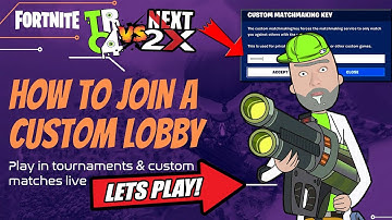 HOW TO JOIN A FORTNITE CUSTOM LOBBY 2024