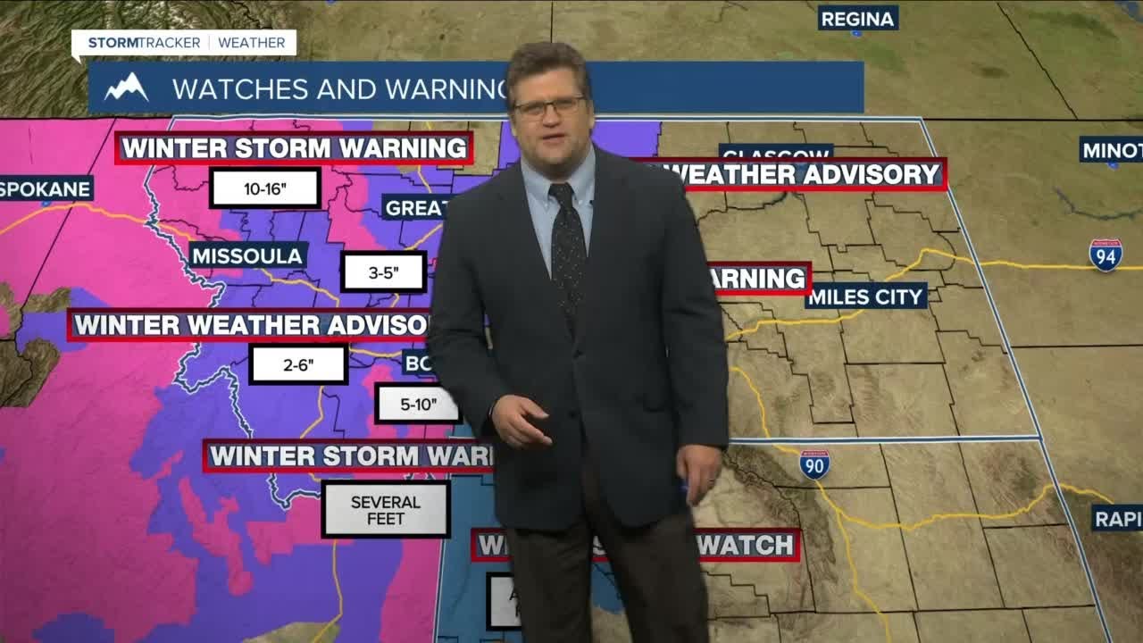 Q2 Billings Area Weather: Staying colder than average today, Snow ...
