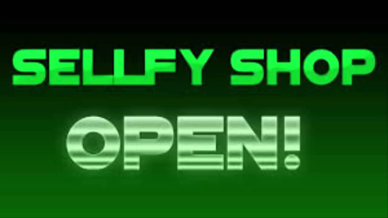 Sellfy Open! EVERYTHING IS FREE! (Intro Made by FuzzyyFX)