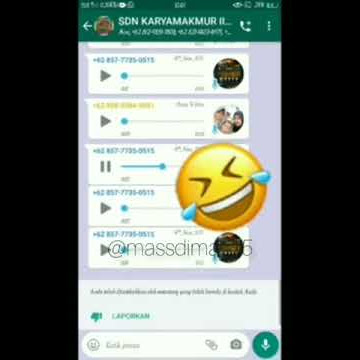 Virall!!! WhatsApp BoCah VN d grup belajar dengan Guru!!