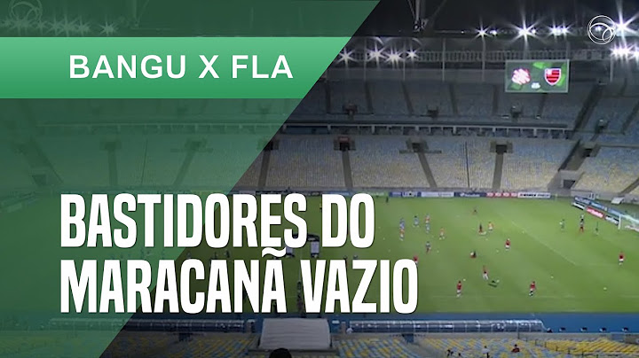 BANGU 0 X 3 FLAMENGO: VEJA IMAGENS DO MARACANÃ NO RETORNO DO FUTEBOL