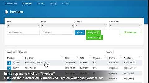 #2_Automatically generated VAT invoices for EU Amazon by Amzito - invoice machine