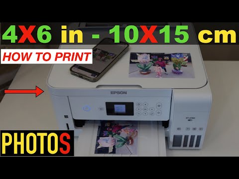 How To Print 4x6 Photos on Epson Printer?