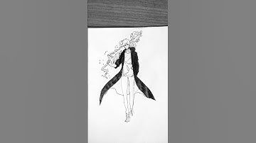 speed drawing sung jin-woo 😳 #shorts #video #anime #drawing #sololeveling
