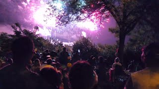 People Watching Fireworks in a Park - Free Stock Footage and No Copyright Videos