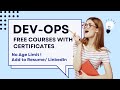 FREE DEVOPS COURSES WITH CERTIFICATES ✅ DEVOPS FREE COURSES IN TAMIL