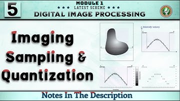 5 Image Sampling and Quantization | DIP Module 1 6th Sem ECE 2022 Scheme VTU