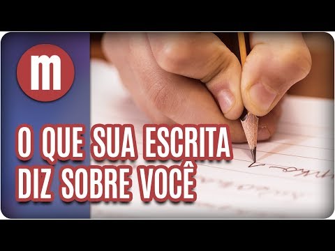 Vídeo: Determinação Do Caráter De Uma Pessoa Por Sua Caligrafia