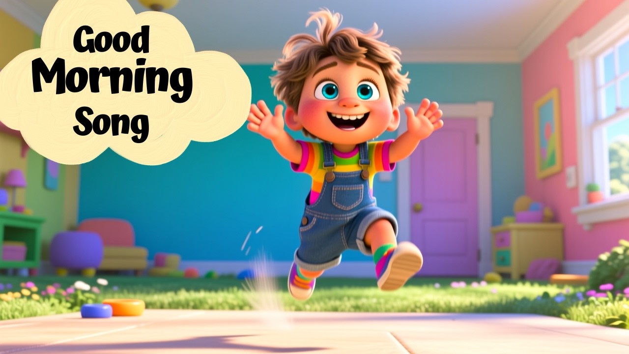 Good Morning Song – Wake Up! ☀️ | Morning Routine & Healthy Habits