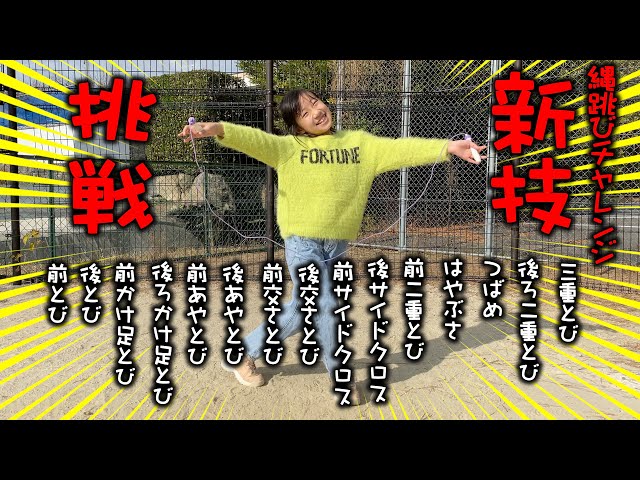 なわとびの技・13種類
