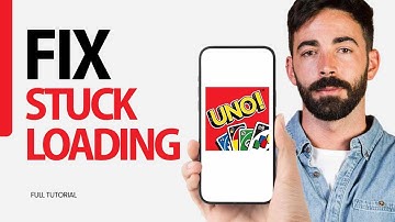 How To Fix Stuck Loading On UNO Game App 2024